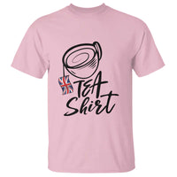 Funny British Tea T Shirt Quote UK Flag - Wonder Print Shop