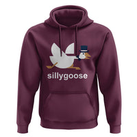 Funny Goose Hoodie Cute Silly Goose Meme Aesthetic Trendy - Wonder Print Shop
