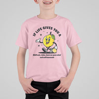 Lemonade Stand Boss T Shirt For Kid If Life Gives You A Lemon Chill Out Relax Have An Open Mind And Sell Lemonade - Wonder Print Shop
