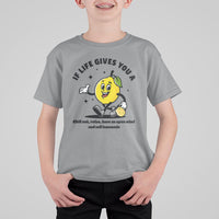 Lemonade Stand Boss T Shirt For Kid If Life Gives You A Lemon Chill Out Relax Have An Open Mind And Sell Lemonade - Wonder Print Shop