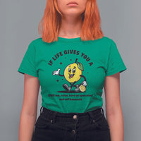 Lemonade Stand Boss T Shirt For Women If Life Gives You A Lemon Chill Out Relax Have An Open Mind And Sell Lemonade - Wonder Print Shop