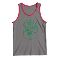 Funny Golf Lover Tank Top Let's Par - Tee Golfing Pun - Wonder Print Shop