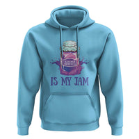 Alzheimer Is My Jam Hoodie Awareness Support Funny Saying Quotes Grape Jar - Wonder Print Shop