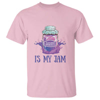 Alzheimer Is My Jam T Shirt Awareness Support Funny Saying Quotes Grape Jar - Wonder Print Shop