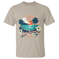 Summer Beach T Shirt Vintage Aloha Summer 2024 Wailea Hibiscus Flower - Wonder Print Shop