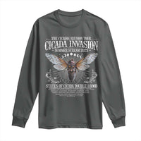 The Cicadas Reunion Tour 2025 Long Sleeve Shirt Cicada Invasion Brood XIV Vintage Concert Fest