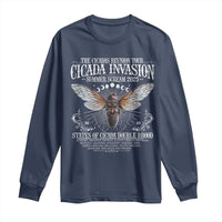 The Cicadas Reunion Tour 2025 Long Sleeve Shirt Cicada Invasion Brood XIV Vintage Concert Fest