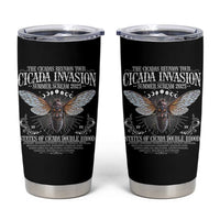 The Cicadas Reunion Tour 2025 Tumbler Cup Cicada Invasion Brood XIV Vintage Concert Fest