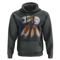 Funny 3 Cicadas Concert Fest Moon Cicada Reunion Hoodie