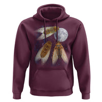 Funny 3 Cicadas Concert Fest Moon Cicada Reunion Hoodie