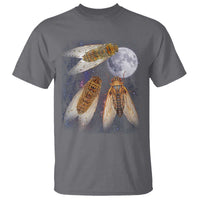 Funny 3 Cicadas Concert Fest Moon Cicada Reunion T Shirt