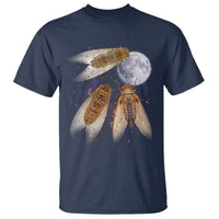 Funny 3 Cicadas Concert Fest Moon Cicada Reunion T Shirt