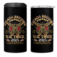 Funny Cicada Reunion US Tour 2025 4 in 1 Can Cooler Tumbler Over 201 Years In The Making Louder Than Ever