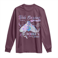 The Cicadas Brood XIV Reunion Tour Summer 2025 Long Sleeve Shirt Live In Concert For The First Time Since 1634