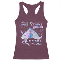 The Cicadas Brood XIV Reunion Tour Summer 2025 Racerback Tank Top Live In Concert For The First Time Since 1634