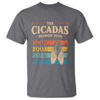 Funny Cicada Brood XIV 2025 T Shirt Periodical Cicada Tour 1907 2008 2042