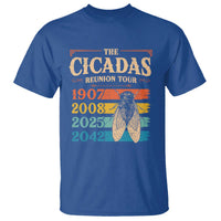 Funny Cicada Brood XIV 2025 T Shirt Periodical Cicada Tour 1907 2008 2042