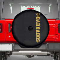 Funny Bajan Pride Barbados Trident Spare Tire Cover