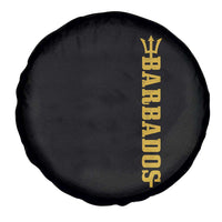 Funny Bajan Pride Barbados Trident Spare Tire Cover