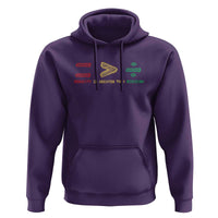 Juneteenth Equality Is Greater Than Division Hoodie Equal Rights Math Symbol