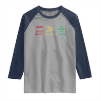Juneteenth Equality Is Greater Than Division Raglan Shirt Equal Rights Math Symbol