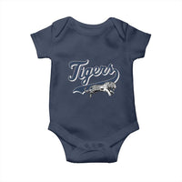 Funny Tiger Lover Sports Name Baseball Baby Onesie - Wonder Print Shop