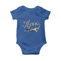 Funny Tiger Lover Sports Name Baseball Baby Onesie - Wonder Print Shop
