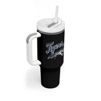 Funny Tiger Lover Sports Name Baseball Tumbler With Handle - Wonder Print Shop