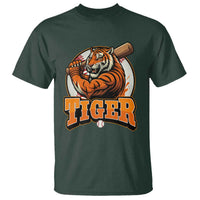 Funny Tiger Lover Baseball Animal Sport T Shirt Inspirational Athletic - Wonder Print Shop