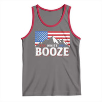 Funny Red White And Booze Tank Top 4th Of July Beer American Flag - Wonder Print Shop