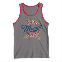 Funny Merica Since 1776 Tank Top 4th of July Beer Lover Eagle - Wonder Print Shop