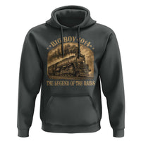 Steam Locomotive Legend of The Rails Train Hoodie