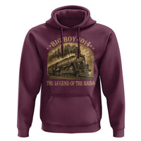 Steam Locomotive Legend of The Rails Train Hoodie
