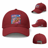 Chill The Fourth Out Doll Meme 4th of July Baseball Cap