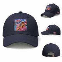 Chill The Fourth Out Doll Meme 4th of July Baseball Cap