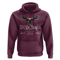 We The People Patriotic Bald Eagle USA 250th Anniversary Bold Proud Free Hoodie
