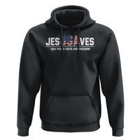 Jesus Saves USA 250th Anniversary Hoodie 250 Years of Fath And Freedom 4th of July