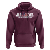 Jesus Saves USA 250th Anniversary Hoodie 250 Years of Fath And Freedom 4th of July