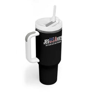 Jesus Saves USA 250th Anniversary Tumbler With Handle 250 Years of Fath And Freedom 4th of July