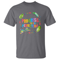 Progress Over Perfection T Shirt Caterpillar Back To School - Wonder Print Shop