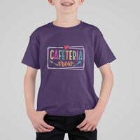 Cafeteria Crew T Shirt For Kid Lunch Lady Squad Spoon Fork - Wonder Print Shop
