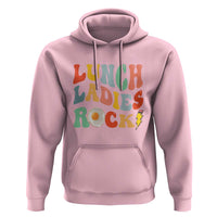 Lunch Ladies Rock Hoodie Retro Groovy Cafeteria Crew Egg Pencil - Wonder Print Shop
