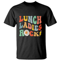 Lunch Ladies Rock T Shirt Retro Groovy Cafeteria Crew Egg Pencil - Wonder Print Shop