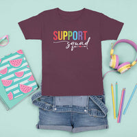 School Support Team T Shirt For Kid Support Squad Teacher - Wonder Print Shop