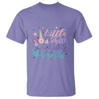 Back To School T Shirt Little Miss Kindergarten Unicorn - Wonder Print Shop