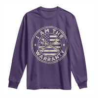 I Am The Warranty Funny Mechanic Long Sleeve Shirt Race Car Parts Repair Guy Vintage American Flag