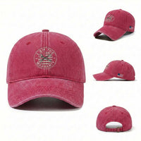 I Am The Warranty Funny Mechanic Washed Cotton Baseball Cap Race Car Parts Repair Guy Vintage American Flag