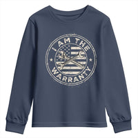 I Am The Warranty Funny Mechanic Youth Sweatshirt Race Car Parts Repair Guy Vintage American Flag