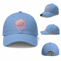 Birthday Girl Cute Glitter Dumpling Baseball Cap Kawaii Food Squishy Summer Stripes