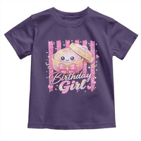 Birthday Girl Cute Glitter Dumpling Toddler T Shirt Kawaii Food Squishy Summer Stripes